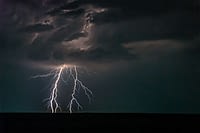 Lightning is a risk when storm chasing